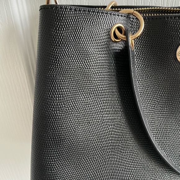 Anne Klein Black Purse - Picture 3 of 11